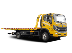 【汉成牌】东风华神DV3-7吨一拖二蓝牌清障车